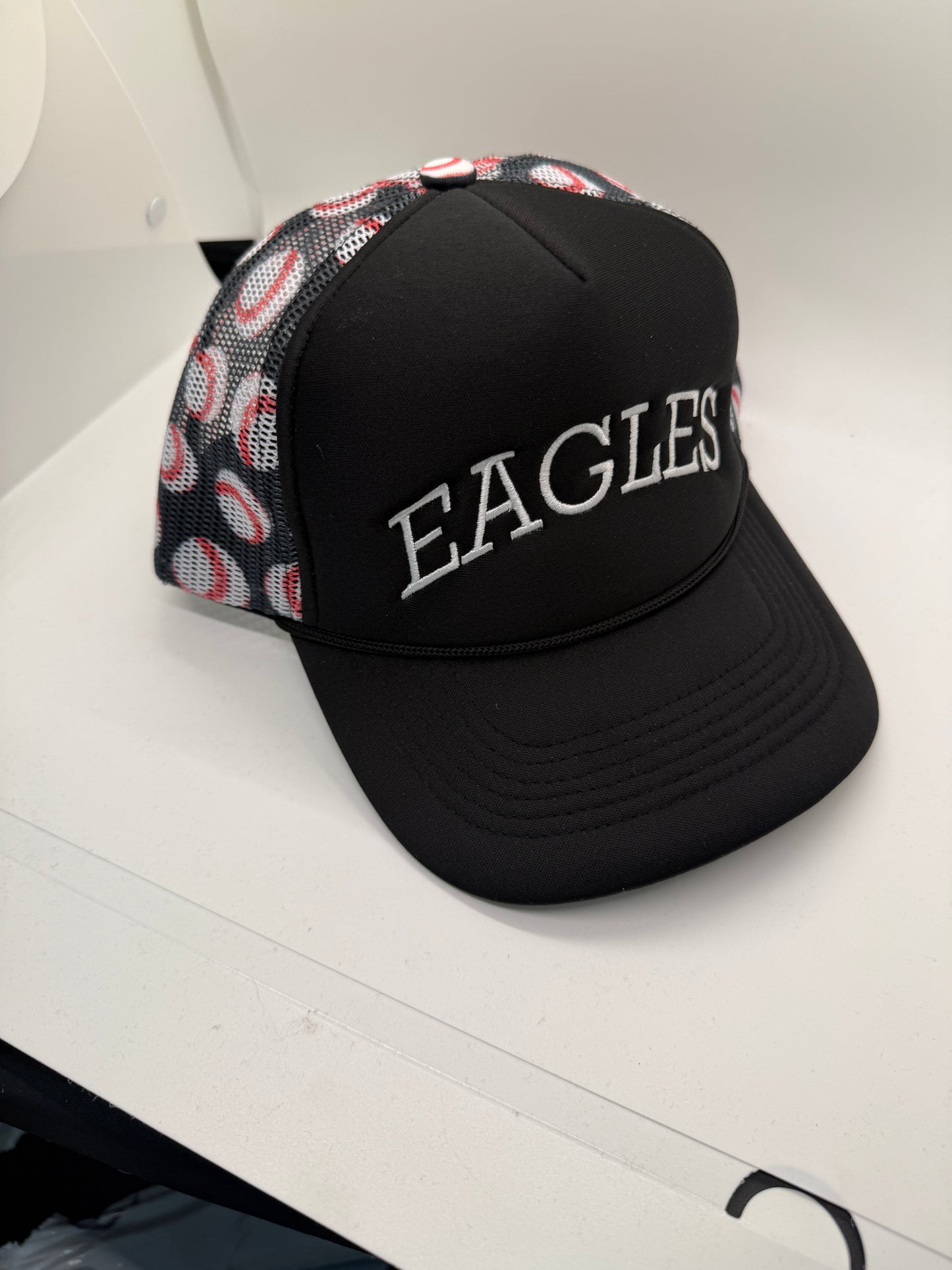 Black Eagles foam baseball hat