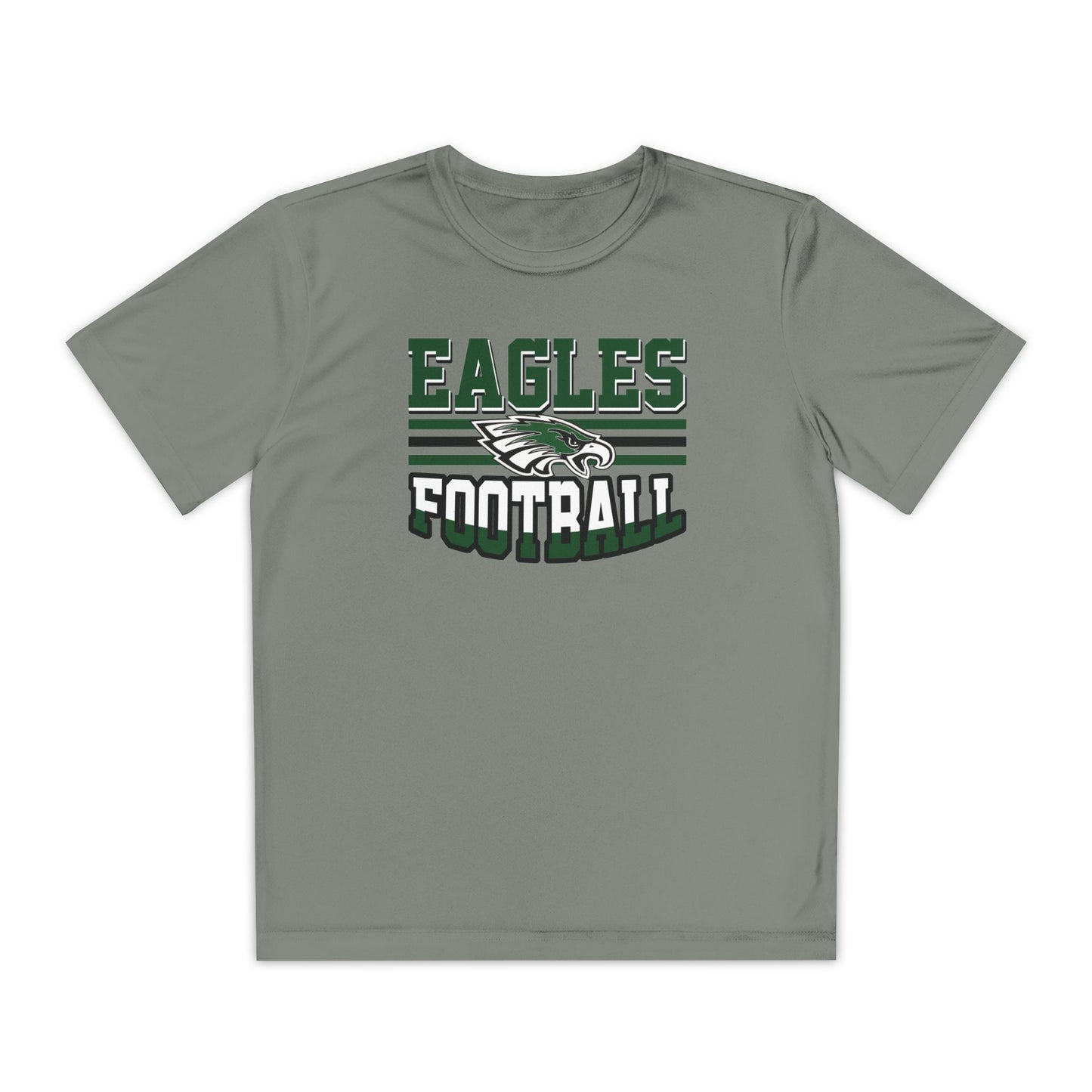 Eagles Football Performance Tee- Youth