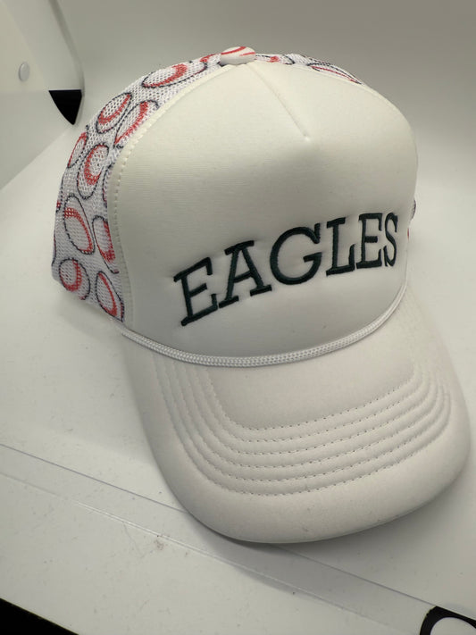 White Eagles foam baseball hat