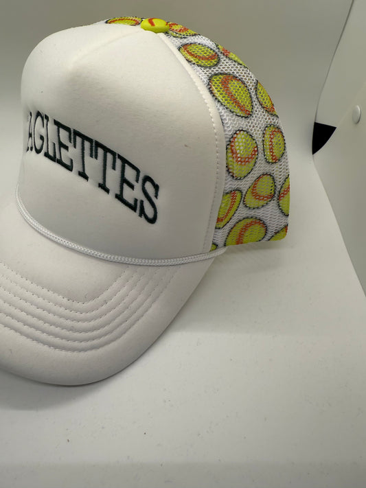 Eaglettes Softball foam hat